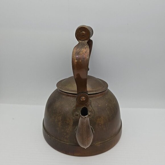 Small Vintage Copper Teapot Made In Portugal - Picture 3 of 5